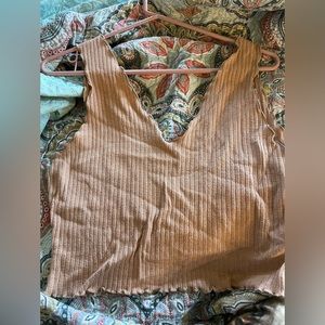 Tan tank top